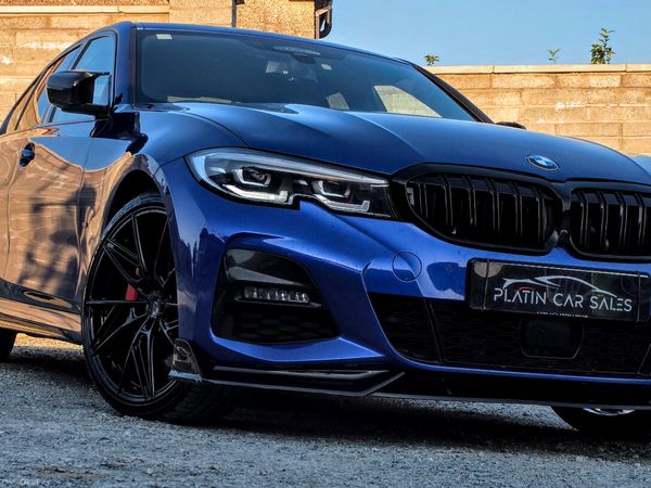 BMW 3-Series Saloon, Petrol Plug-in Hybrid, 2019, Blue