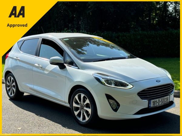 Ford Fiesta Hatchback, Petrol, 2018, White