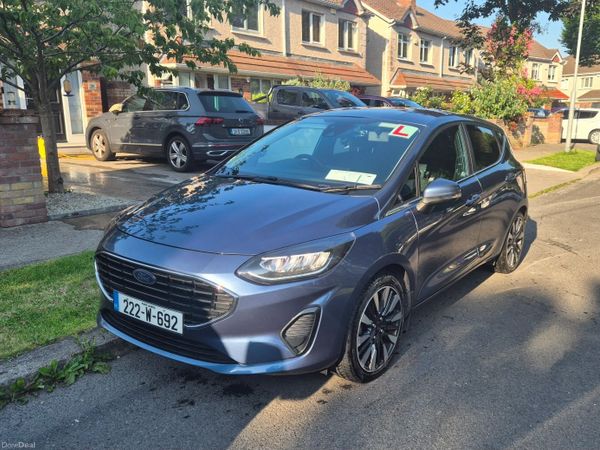 Ford Fiesta Hatchback, Petrol Hybrid, 2022, Blue