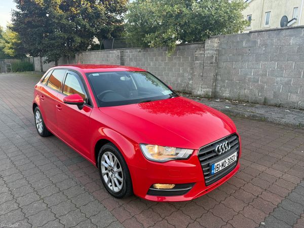 Audi A3 Hatchback, Diesel, 2015, Red