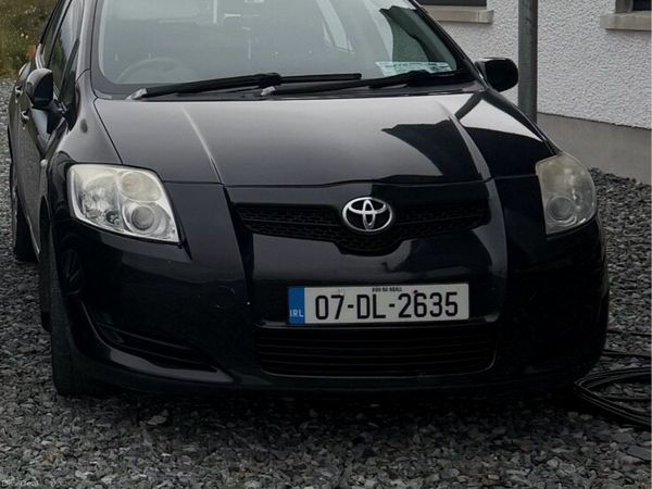 Toyota Auris Hatchback, Petrol, 2007, Black