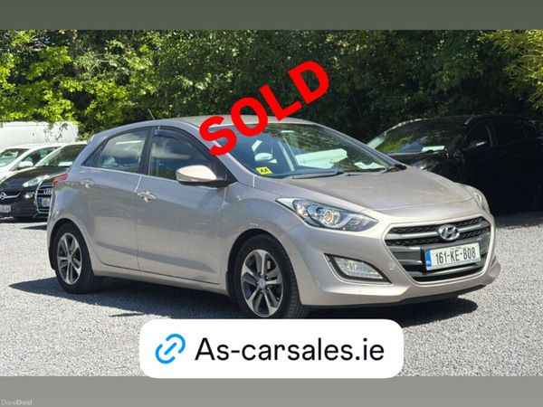 Hyundai i30 Hatchback, Diesel, 2016, White