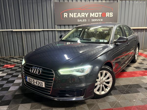 Audi A6 Saloon, Diesel, 2015, Blue