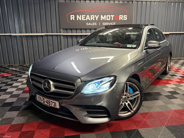 Mercedes-Benz E-Class Saloon, Petrol Plug-in Hybrid, 2017, Grey
