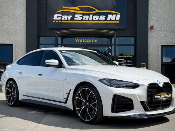 BMW 4-Series Hatchback, Diesel Hybrid, 2022, White