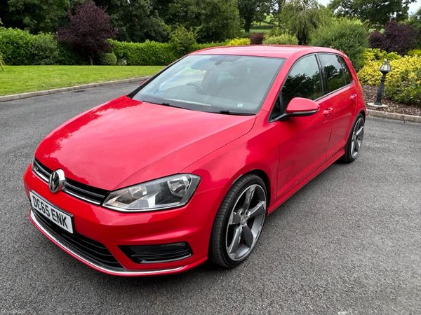 Volkswagen Golf Hatchback, Diesel, 2016, Red