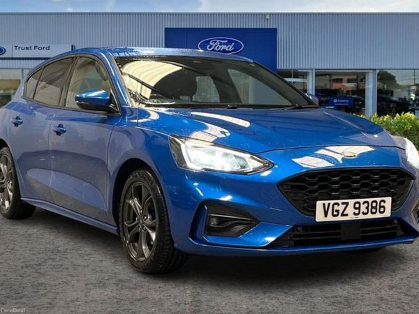 Ford Focus Hatchback, Petrol, 2022, Blue