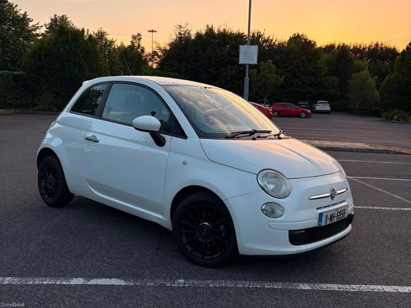 Fiat 500 Hatchback, Petrol, 2011, White