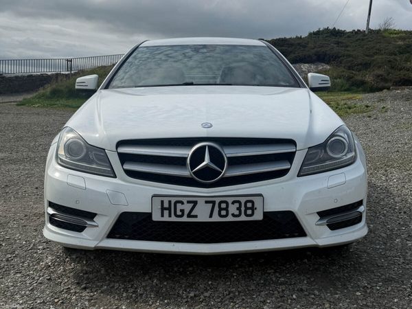 Mercedes-Benz C-Class Coupe, Diesel, 2014, White