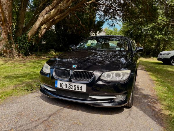 BMW 3-Series Convertible, Diesel, 2010, Black