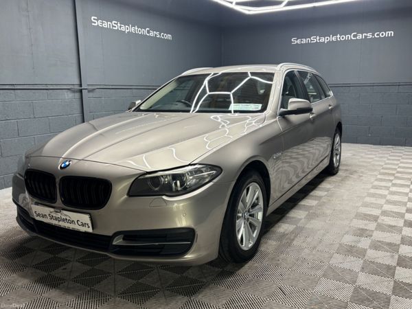 BMW 5-Series Estate, Diesel, 2016, Silver