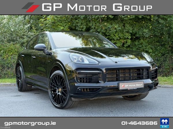 Porsche Cayenne Coupe, Petrol Plug-in Hybrid, 2023, Black