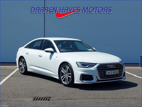 Audi A6 Saloon, Diesel, 2019, White