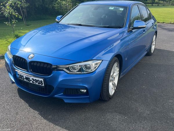 BMW 3-Series Saloon, Petrol Plug-in Hybrid, 2018, Blue