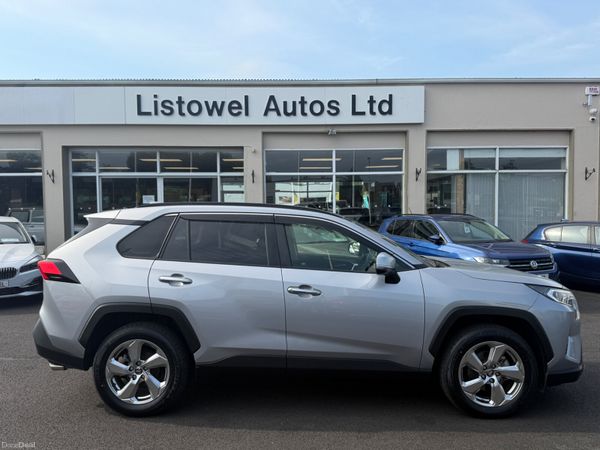 Toyota RAV4 SUV, Petrol Hybrid, 2021, Silver
