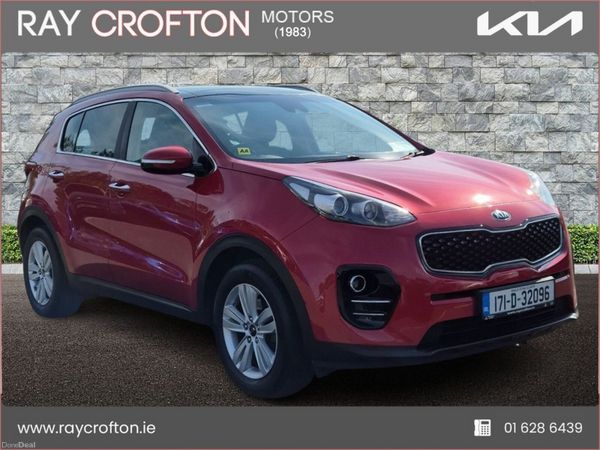Kia Sportage SUV, Diesel, 2017, Red