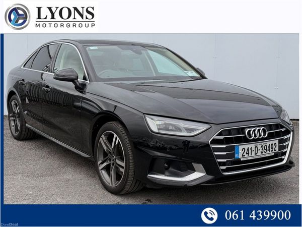 Audi A4 Saloon, Diesel, 2024, Black