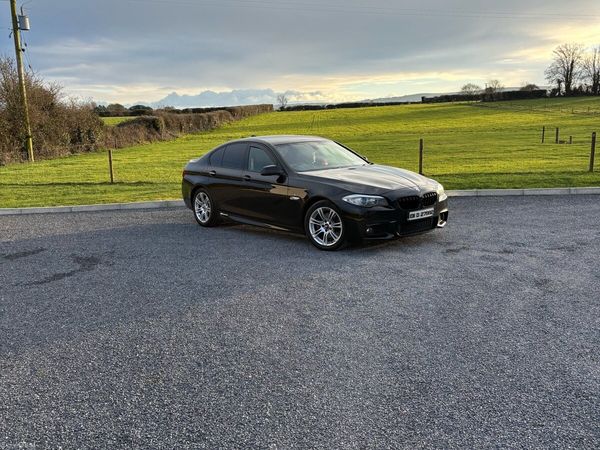 BMW 5-Series Saloon, Diesel, 2013, Black