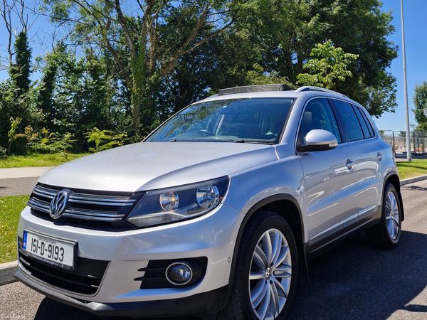 Volkswagen Tiguan SUV, Diesel, 2015, Silver