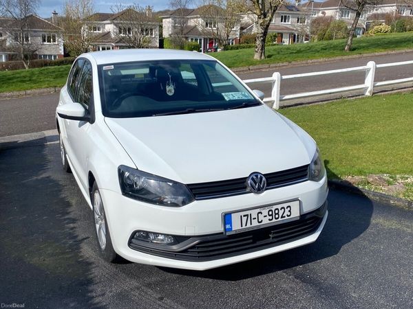 Volkswagen Polo Hatchback, Petrol, 2017, White