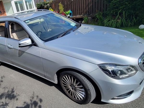 Mercedes-Benz E-Class Estate, Diesel Hybrid, 2015, Silver