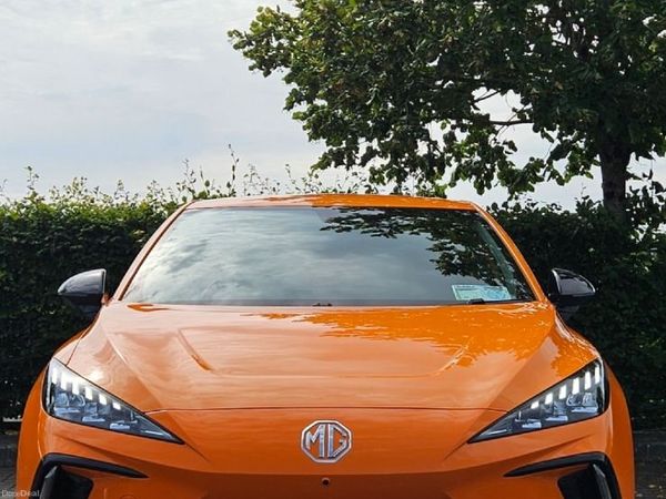 MG MG4 Hatchback, Electric, 2023, Orange
