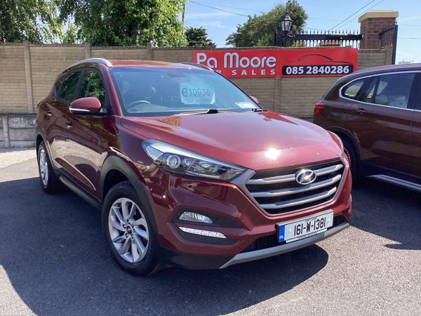 Hyundai Tucson SUV, Diesel, 2016, Red