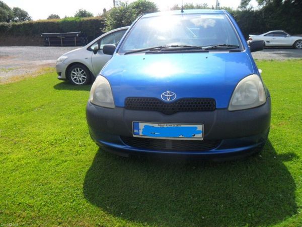 Toyota Yaris Hatchback, Petrol, 2003, Blue