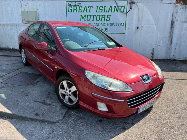 Peugeot 407 Saloon, Diesel, 2010, Red