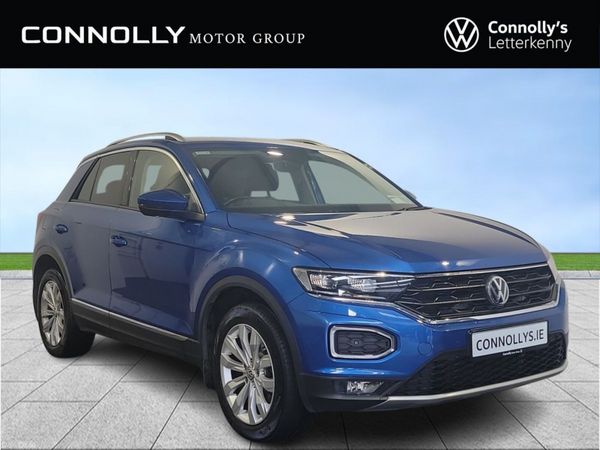 Volkswagen T-Roc SUV, Diesel, 2020, Blue