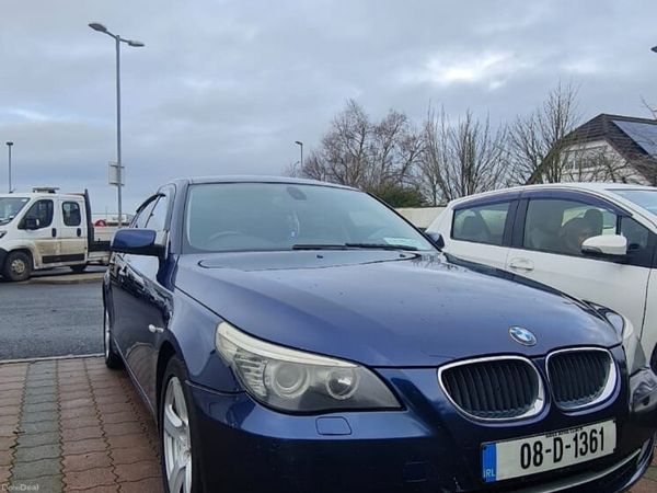 BMW 5-Series Saloon, Diesel, 2008, Blue