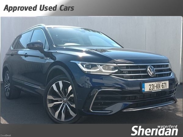 Volkswagen Tiguan Allspace SUV, Diesel, 2023, Blue