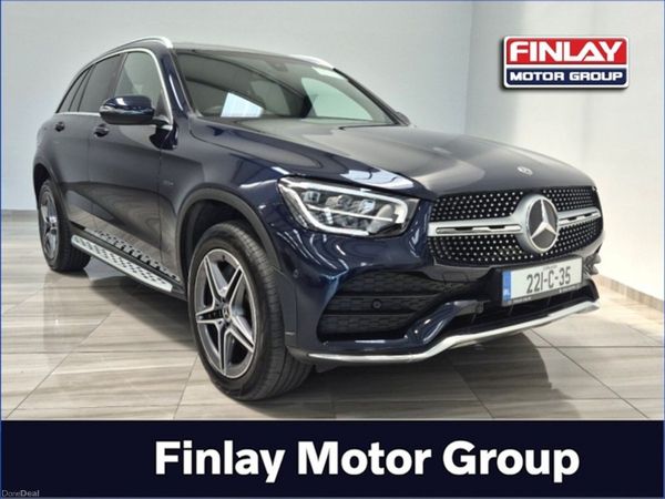Mercedes-Benz GLC SUV, Diesel Plug-in Hybrid, 2022, Blue