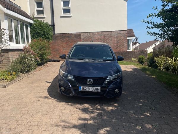 Honda Civic Hatchback, Petrol, 2016, Blue