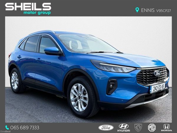 Ford Kuga SUV, Petrol Plug-in Hybrid, 2024, Blue