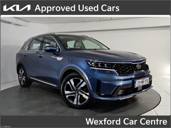 Kia Sorento SUV, Petrol Plug-in Hybrid, 2021, Blue