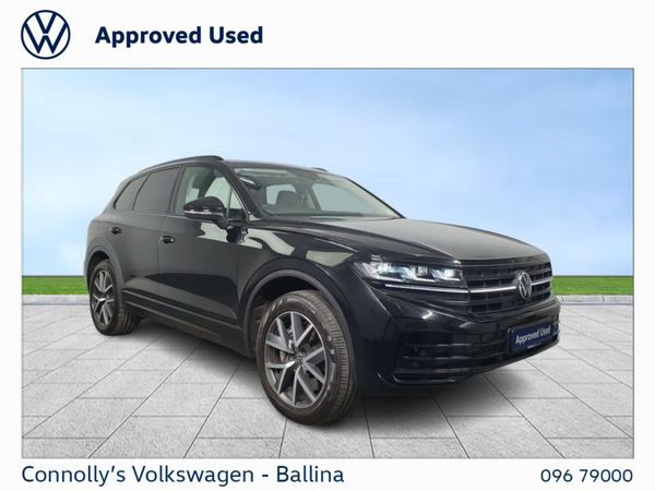Volkswagen Touareg SUV, Petrol Plug-in Hybrid, 2024, Black