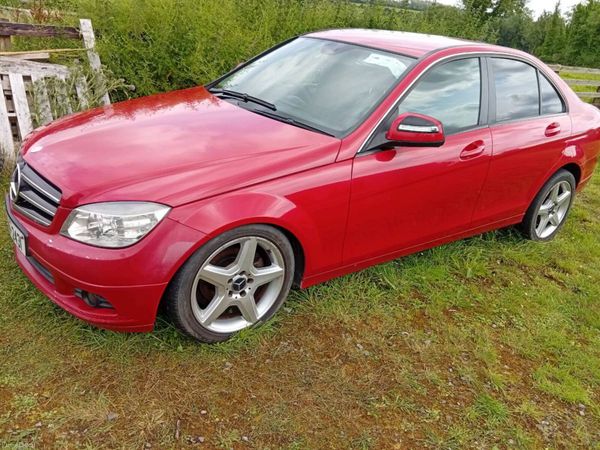 Mercedes-Benz C-Class Saloon, Diesel, 2008, Red