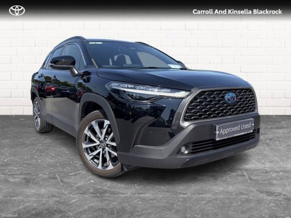 Toyota Corolla Cross SUV, Petrol Hybrid, 2022, Black