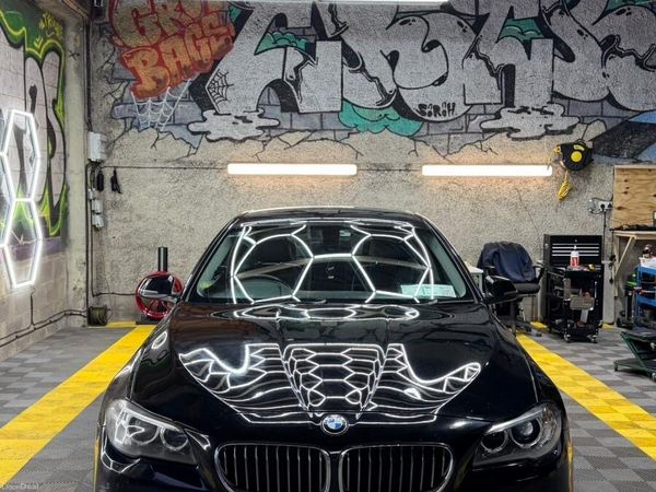 BMW 5-Series Saloon, Diesel, 2014, Black