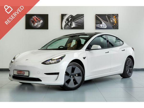 Tesla Model 3 Saloon, Electric, 2022, White