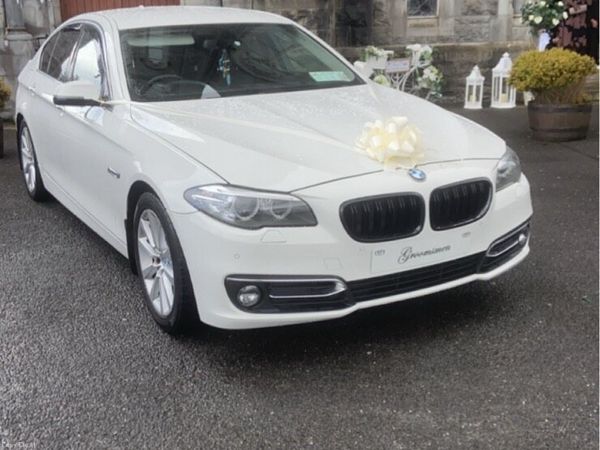BMW 5-Series Saloon, Diesel, 2015, White