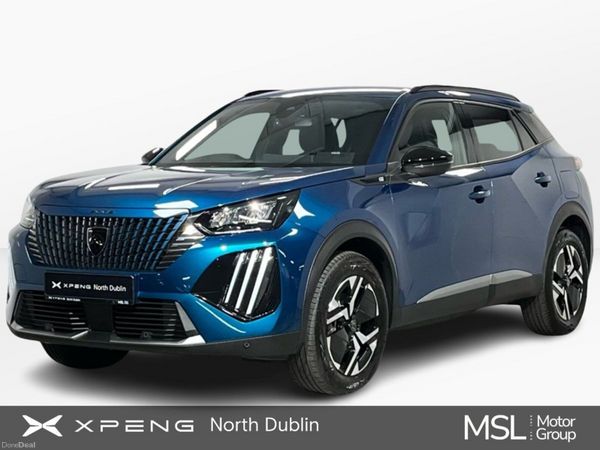Peugeot 2008 SUV, Electric, 2025, Blue