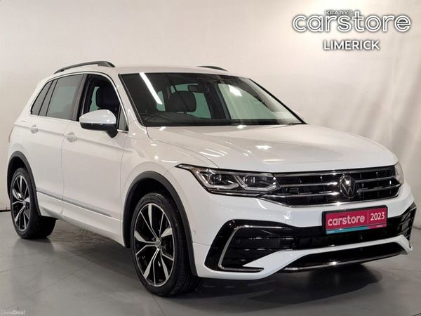 Volkswagen Tiguan SUV, Petrol Hybrid, 2023, White