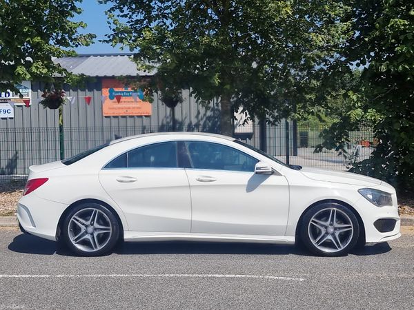 Mercedes-Benz CLA Saloon, Petrol, 2016, White