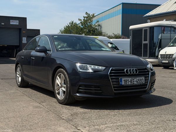 Audi A4 Saloon, Diesel, 2018, Blue