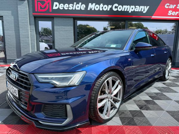 Audi A6 Saloon, Diesel, 2021, Blue