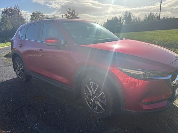 Mazda CX-5 SUV, Diesel, 2018, Red