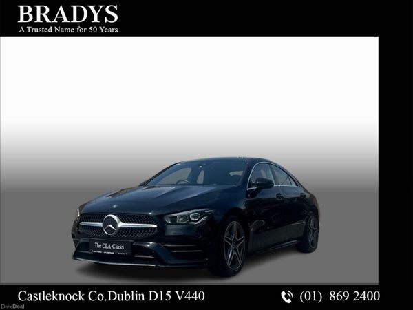 Mercedes-Benz CLA Saloon, Petrol, 2020, Black