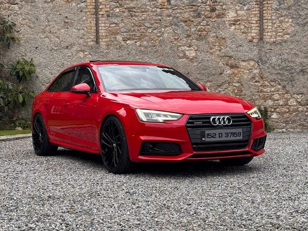 Audi A4 Saloon, Diesel, 2015, Red